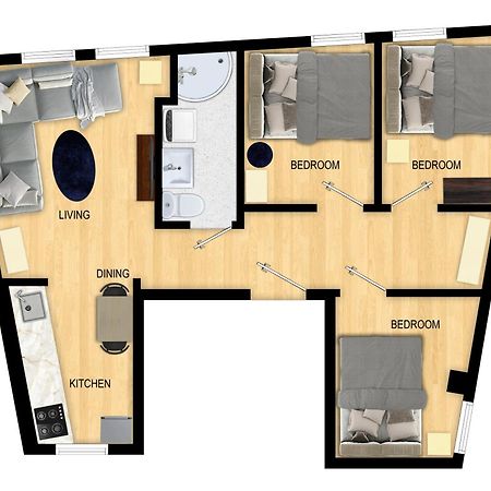 Family Friendly 3Br - Fast Wi-Fi - Behind Bryggen Bergen Exterior foto